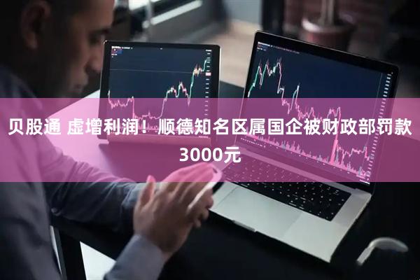贝股通 虚增利润！顺德知名区属国企被财政部罚款3000元