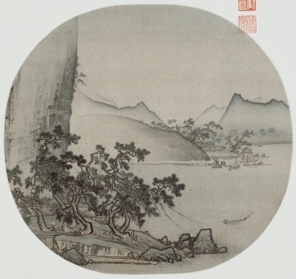 智股策略 宋 佚名《山水清音图》鉴赏