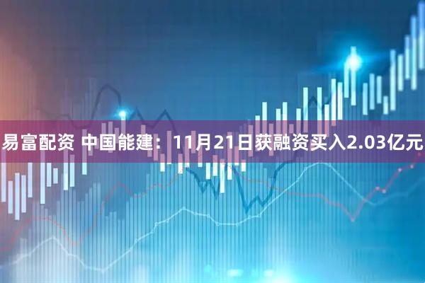 易富配资 中国能建:11月21日获融资买入2.03亿元