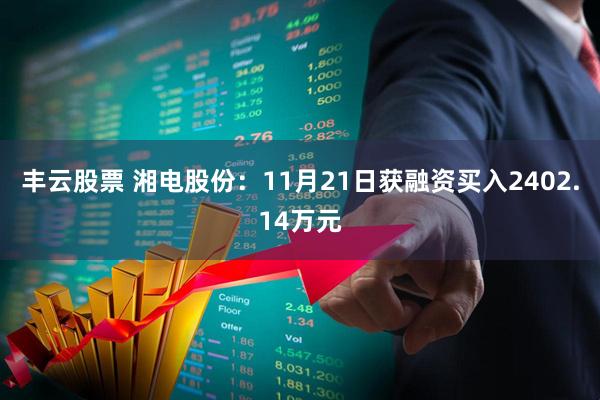 丰云股票 湘电股份:11月21日获融资买入2402.14万元